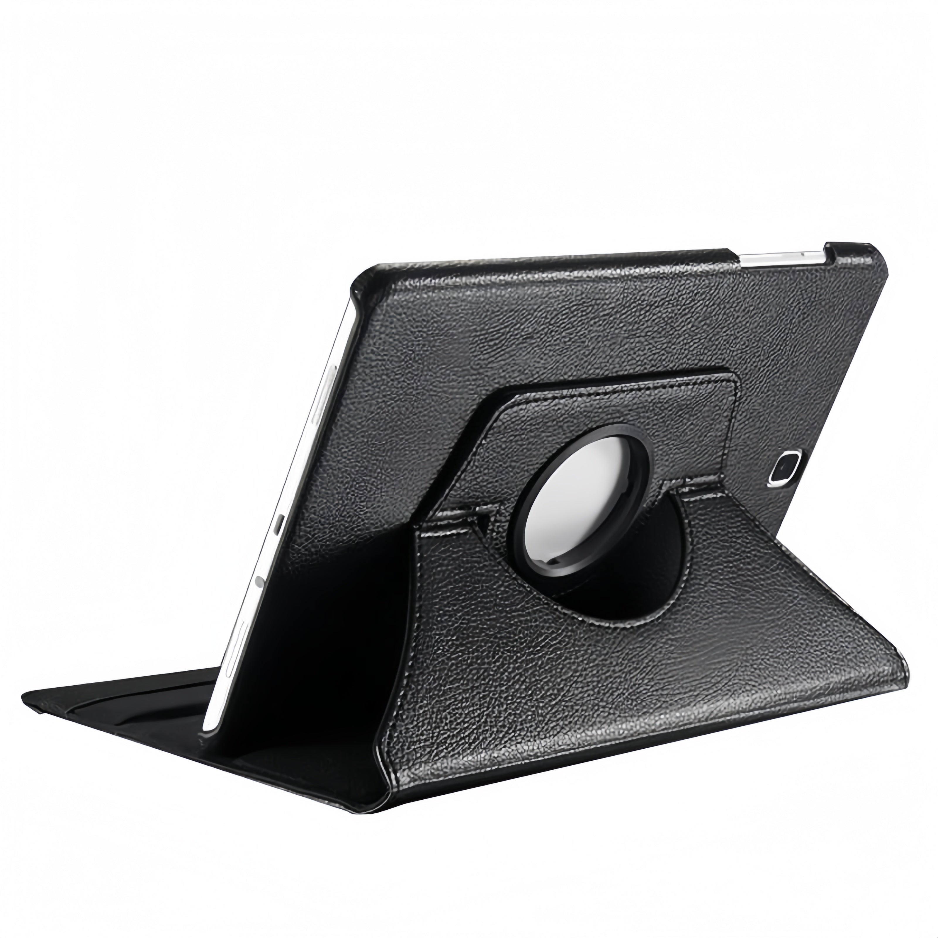 (1/100x Pack) Apple iPad Generation Gen 9, 10, 11 360 Degree Rotating Vegan Leather Protective Case For iPad