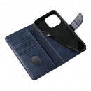 (1/100x Pack) iPhone 15 Series Flip Wallet Vegan Leather Case