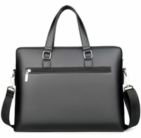 (1/100x Pack) Luxury Business Style Vegan Leather Laptop Case