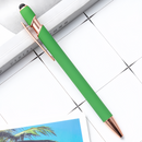 (10/250x Pack) Aluminium 2 in 1 Stylus With BallPoint Pen