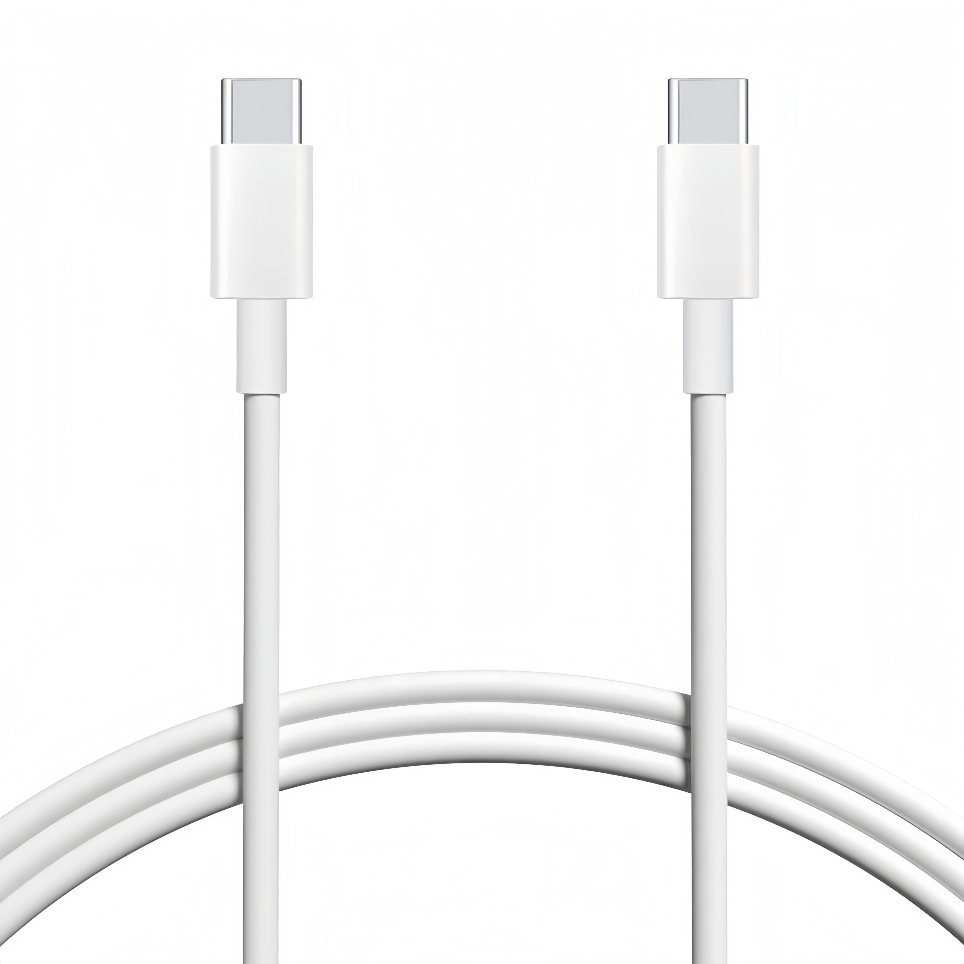 (1/250x Pack) Macbook Type C To Type C 1 Metre Charging Cord