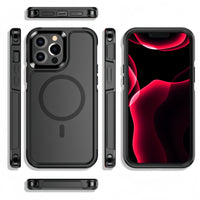 (1/100x Pack) 15/16 Series Military-Grade Drop Protective Magsafe Armour Case For iPhone
