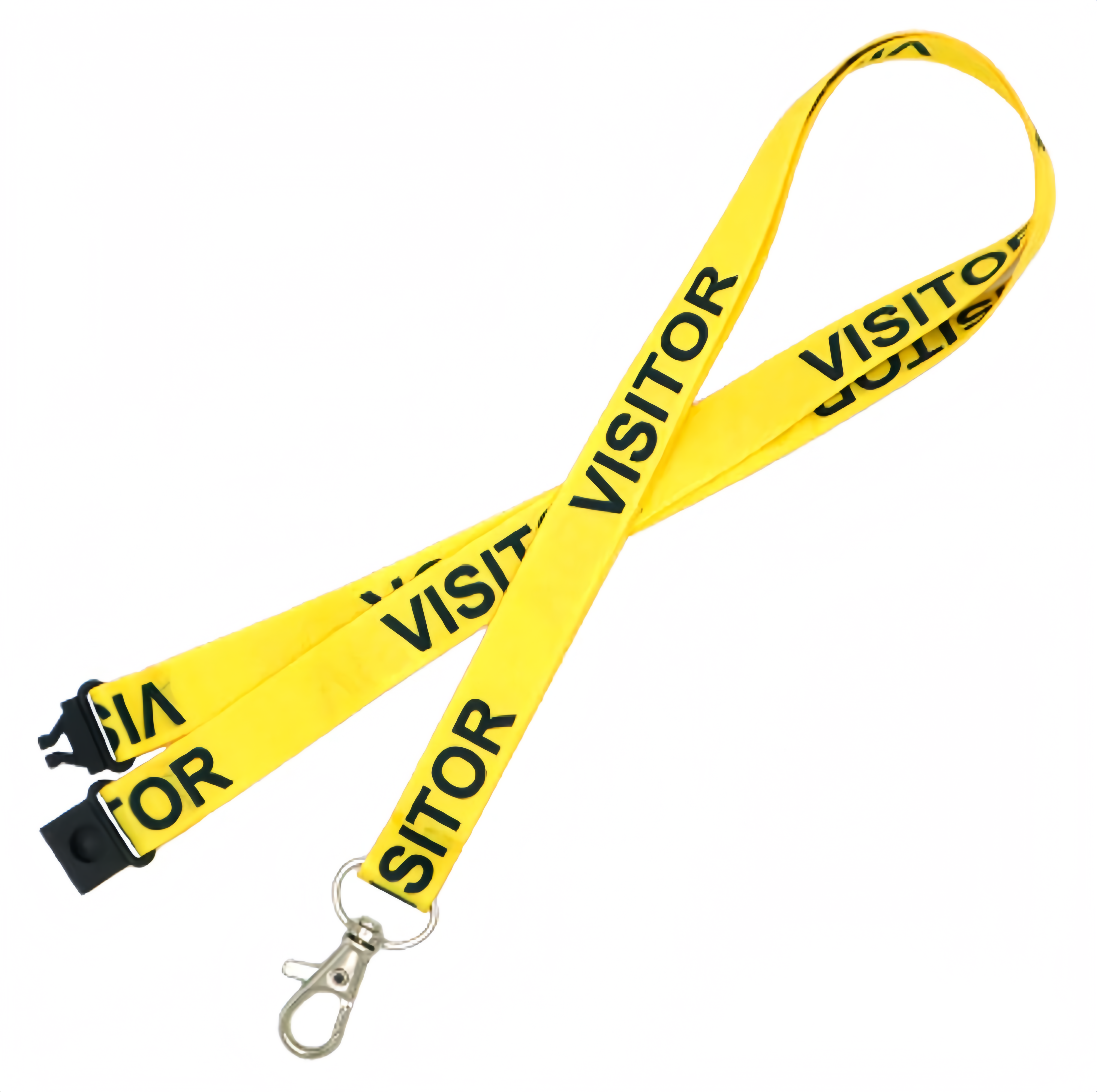 (50/1000x Pack) Pre Printed VISITOR Lanyard