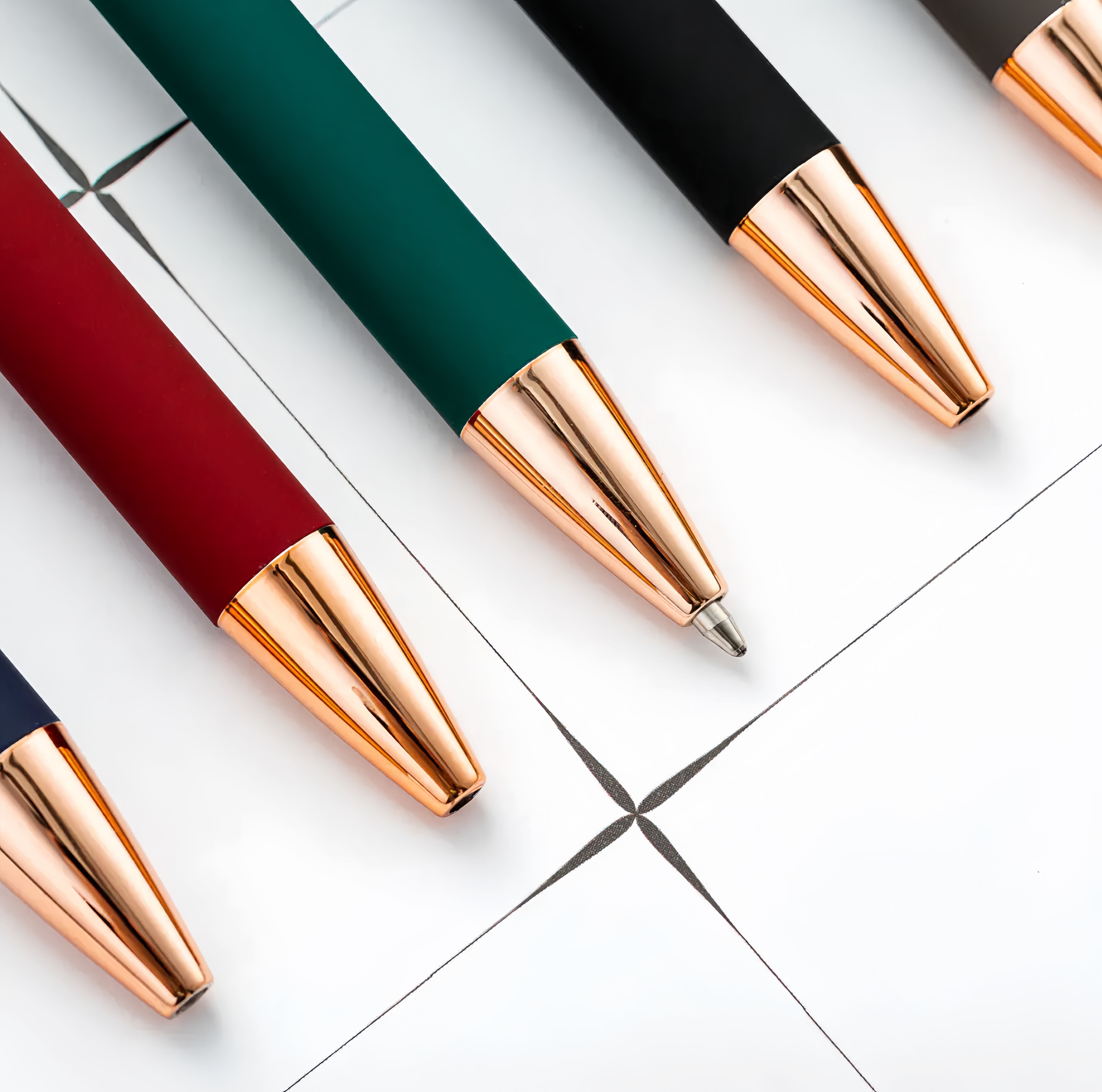 (10/250x Pack) Aluminium 2 in 1 Stylus With BallPoint Pen