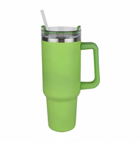 (1/100x Pack) 1.2L Double Insulated Stainless Steel Tumbler With Handle