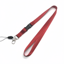 (25/500x Pack) Solid Colour/Custom Logo Keychain Lanyard