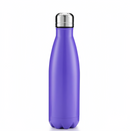 (1/100x Pack) 500ML Solid Colour Stainless Steel Water Bottle