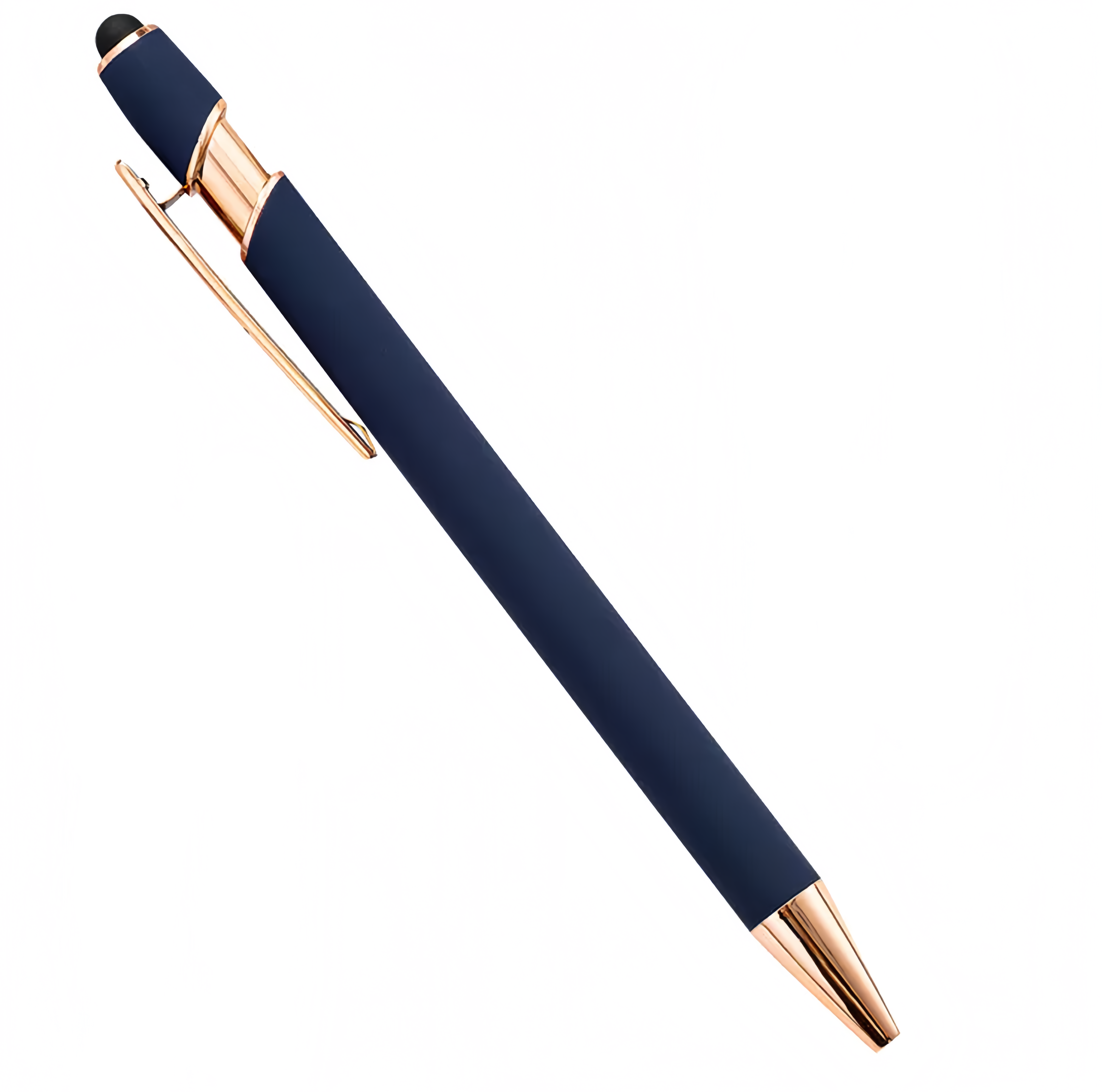 (10/250x Pack) Aluminium 2 in 1 Stylus With BallPoint Pen