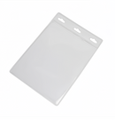 (50/1000x Pack) A7 74 x 105mm Clear Portrait Soft ID Holder For Lanyard