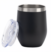 (1/100x Pack) 350ML Double Insulated Stainless Steel Travel Mug