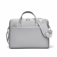 (1/100x Pack) Innovative Vegan Leather WaterProof Laptop Bag With Shoulder Strap