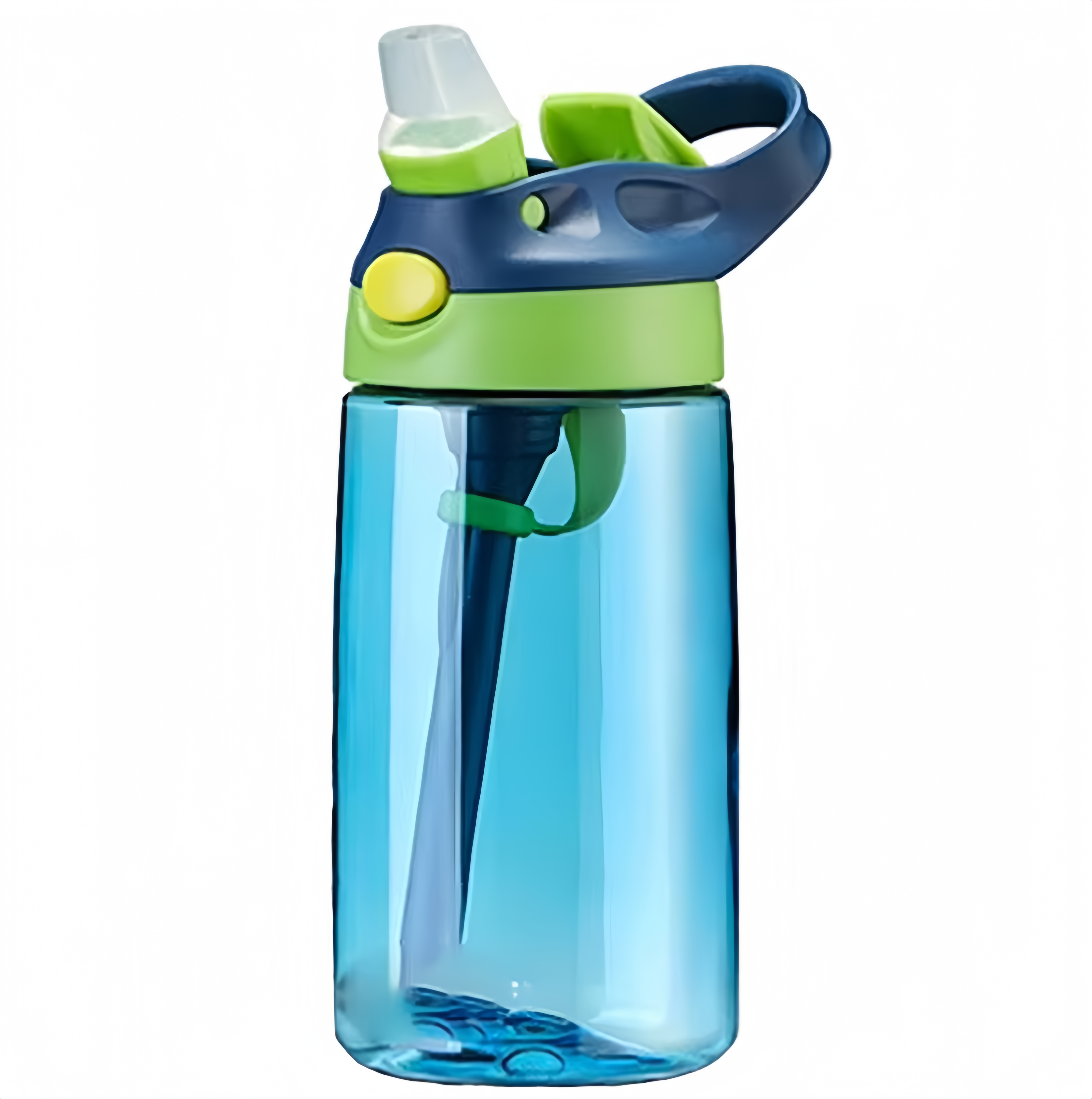 (1/100x Pack) 480ML Kids Plastic Water Bottle