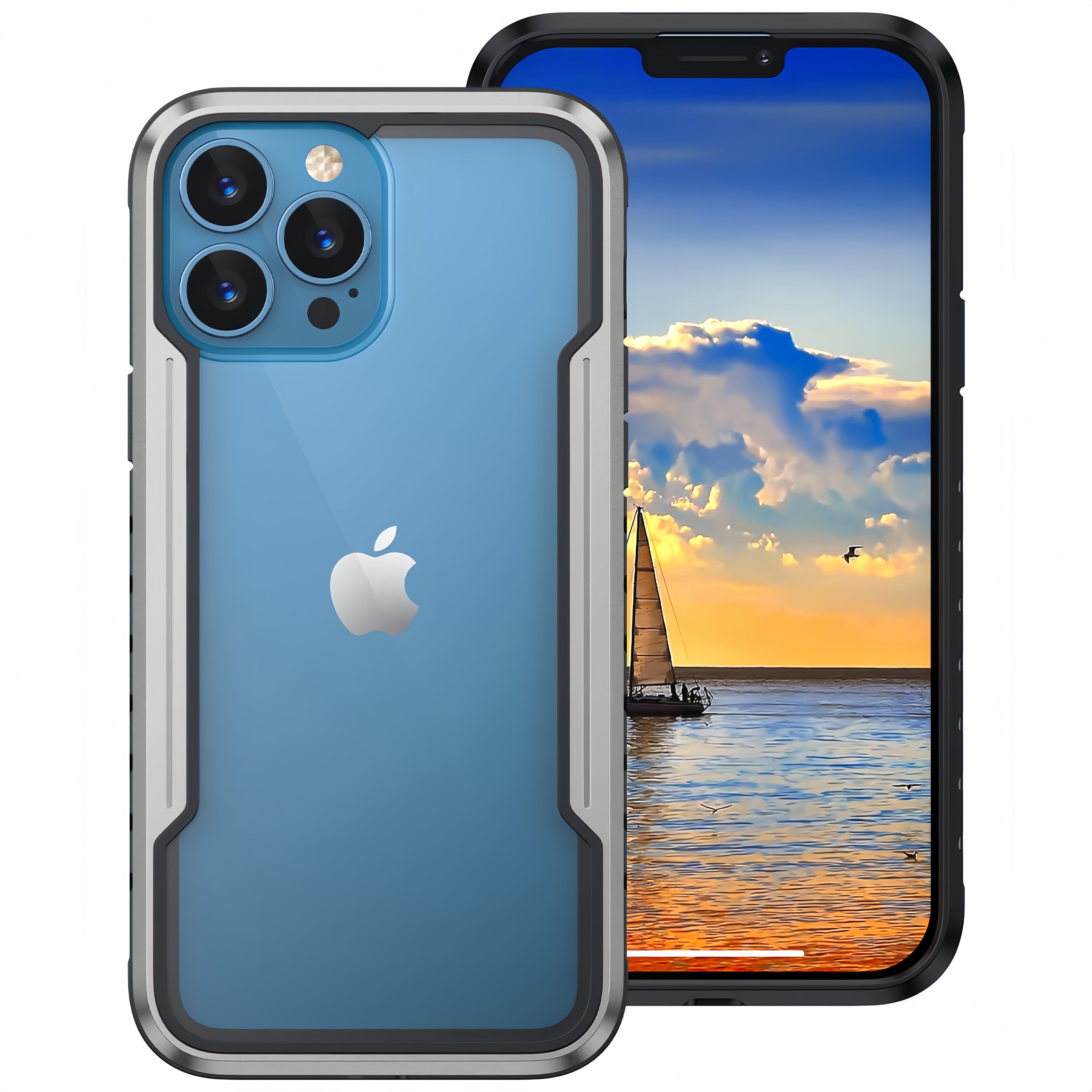 (1/100x Pack) 15 Series Defence Shield Heavy iPhone Duty Case