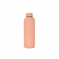 (1/100x Pack) 500ML/1L Double Insulated Stainless Steel Water Bottle