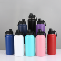 (1/100x Pack) 950ML Stainless Steel Insulated Water Bottle