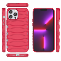 (1/100x Pack) 15 Series Shockproof Silicone Rigid iPhone Case