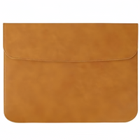 (1/100x Pack) Vegan Leather Sleek Sleeve For Laptop