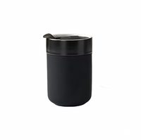 (1/100x Pack) 280ML Ceramic Travel Mug With Silicone Sleeve