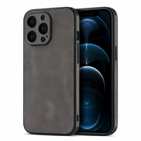 (1/100x Pack) 15 Series Luxury Vintage Leather/Silicone iPhone Case