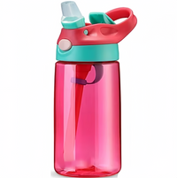 (1/100x Pack) 480ML Kids Plastic Water Bottle