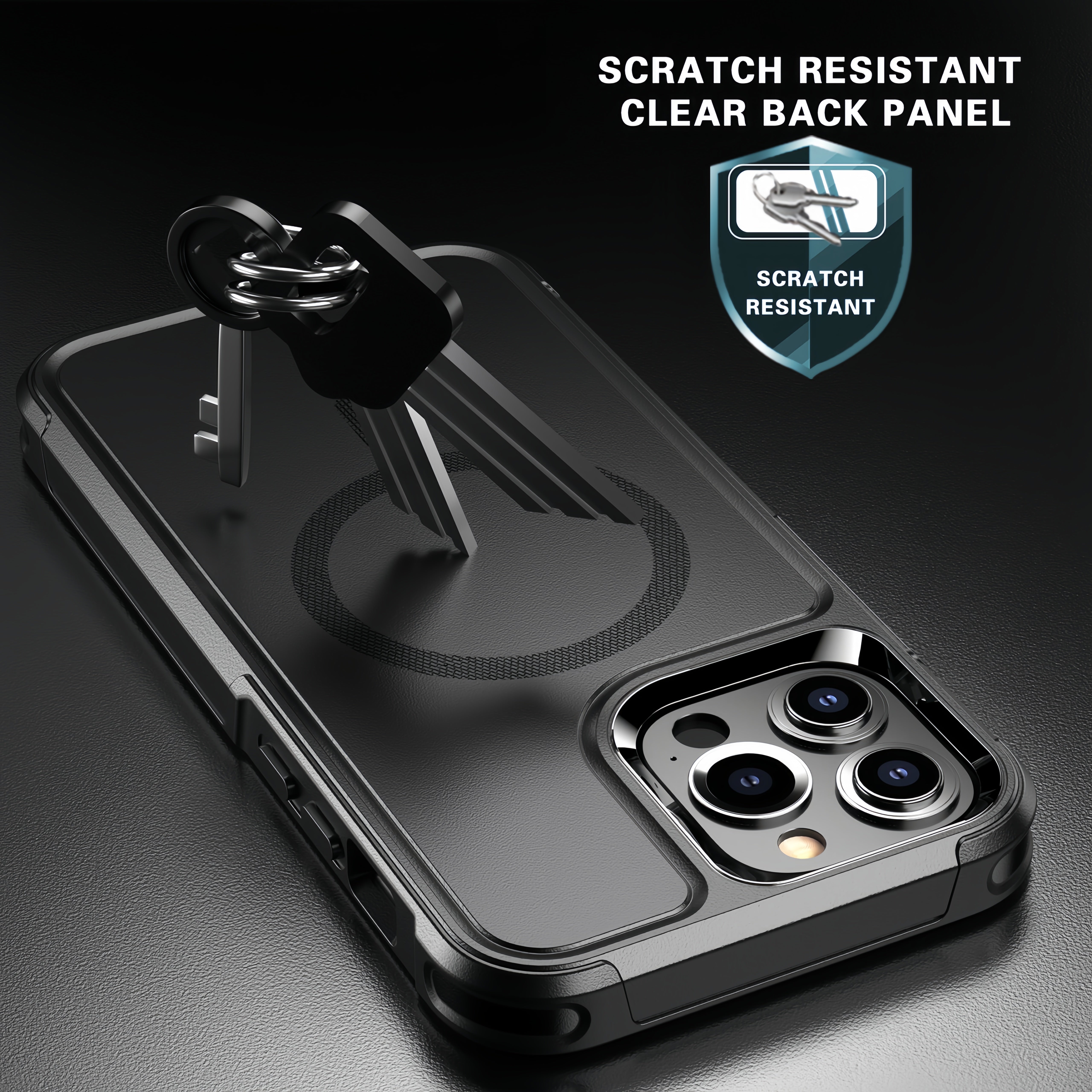 (1/100x Pack) 15/16 Series Military-Grade Drop Protective Magsafe Armour Case For iPhone