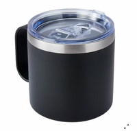 (1/100x Pack) 350ml Stainless Steel Insulated Coffee Mug