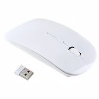 (1/100x Pack) 1600 DPI Optical Mouse With Wireless USB Connectivity