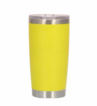 (1/100x Pack) 380ML Multi Coloured Stainless Steel Travel Tumbler