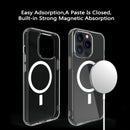 (1/100x Pack) 15/16 Series Magsafe Magnetic Clear iPhone Case