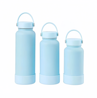 (1/100x Pack) 650ML/800ML/1.15L Eco Friendly Wide Mouth Stainless Steel Bottle