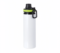 (1/100x Pack) 850ml Aluminium Outdoor Sports Bottle