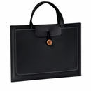 (1/100x Pack) Thin Vegan Leather Laptop Sleeve