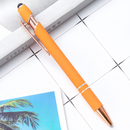 (10/250x Pack) Aluminium 2 in 1 Stylus With BallPoint Pen