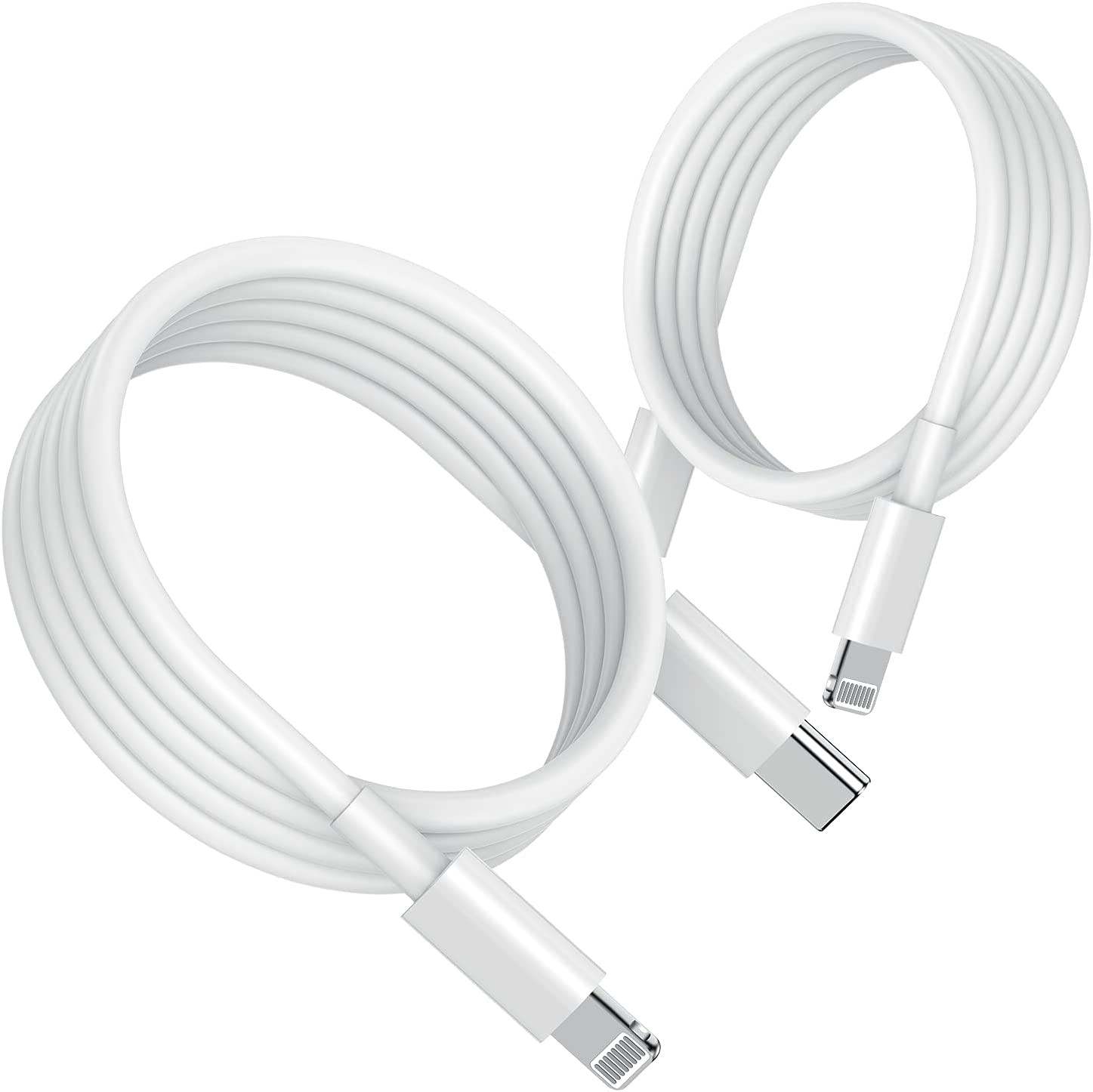(1/100x Pack) Type C To Lightning 1M Cord + Charging Adaptor Bundle