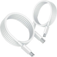 (1/100x Pack) Type C To Lightning 1M Cord + Charging Adaptor Bundle