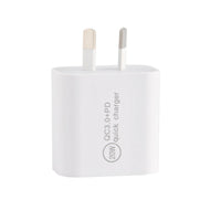 (1/100x Pack) Type C To Lightning 1M Cord + Charging Adaptor Bundle
